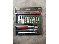 13pc precision knife set 13 parça hobi bicak seti