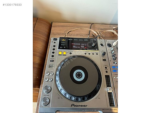 Pioneer 2 Adet CDJ-850 + DJM-850 Mikser Full Set Temiz DJ Setup