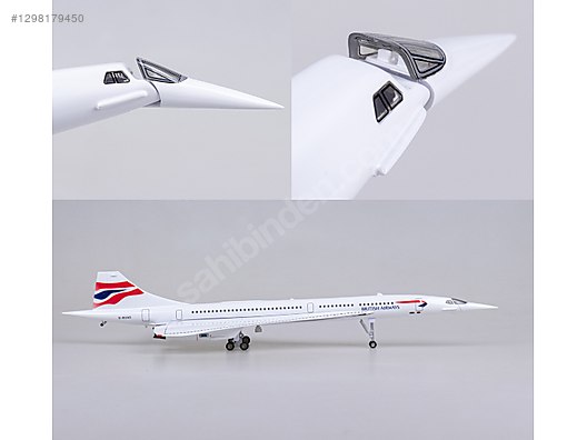 CONCORD／France…1/125 約50cm BIG模型 Concorde Air France – 1:125