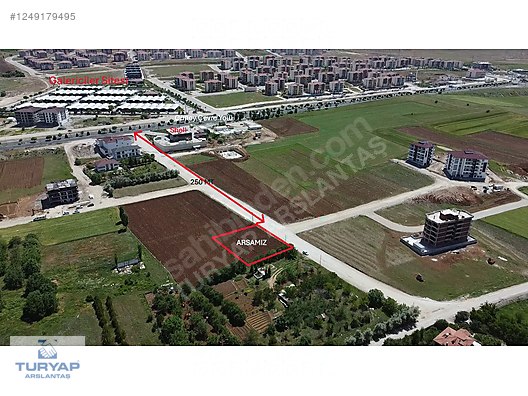 TURYAP ARSLANTAŞTAN GÜNEY ÇEVRE YOLUNA 250MT KAT KARŞILIĞI ARSA #1249179495
