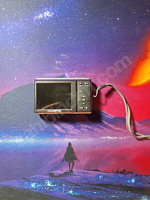 Olympus fe - 47 fotograf makinasi