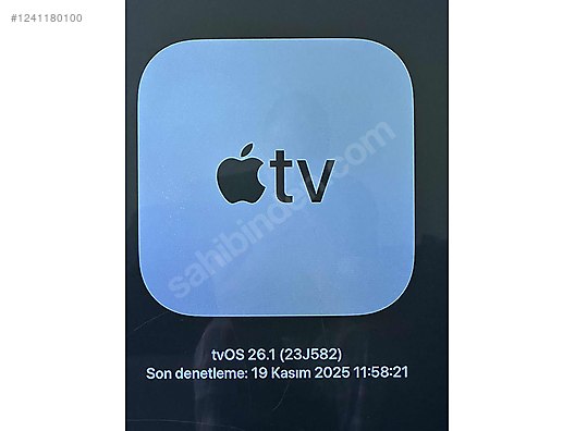 Apple TV / Apple TV 4K 64GB (A1842) sahibinden.comda - 1241180100