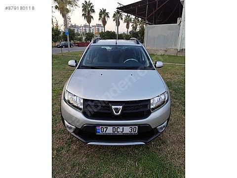Dacia Sandero 1 5 Dci Stepway Sahibinden Hatasiz Boyasiz Hasarsiz 2015 Model Stepway At Sahibinden Com 879180118