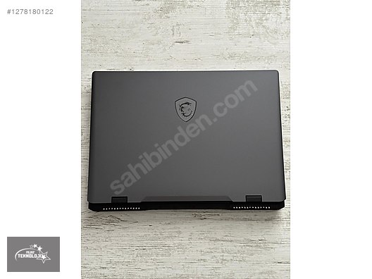 Resim İkinci El MSI SWORD 16 HX B14V, RTX4070, 240HZ, 1TB SSD + 25 İL'DE TESLİM 