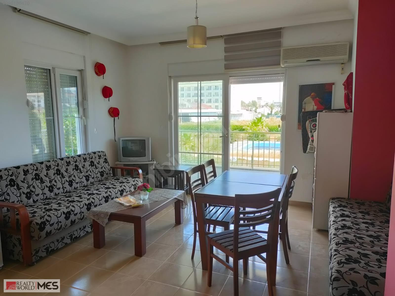 BOĞAZKENT�TE HAVUZLU SİTEDE DENİZE YAKIN 2+1 KATTA YAZLIK Satılık