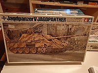 TAMIYA 4024, 1/35 ölçekli tank , Scale Series No.24 JAGDPANTHER #1212180477