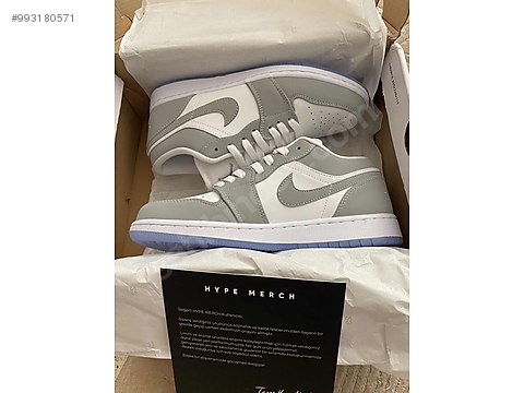 wmns air jordan 1 low city wolf grey