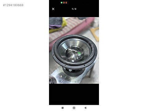 Hoparlör / Subwoofer / tertemiz For-x xw-915 sahibinden.comda
