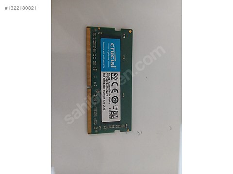 Crucial 8GB DDR4 3200MHz SODIMM Laptop RAM SORUNSUZ sahibinden