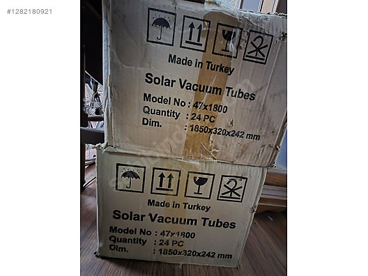 Güneş Enerjisi Sistemi - SIFIR KUTUSUNDA 24x - 47x1800 CAM TÜP