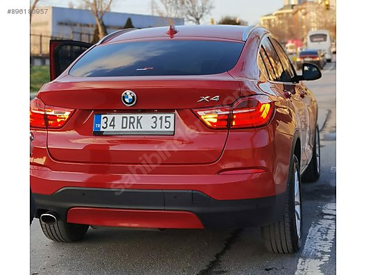 bmw x4 20d xdrive xline bmw 2016 x4 at sahibinden com 896180957