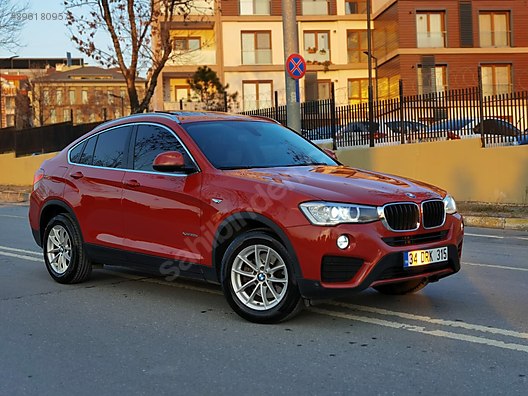 bmw x4 20d xdrive xline bmw 2016 x4 at sahibinden com 896180957