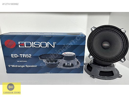Hoparlör / Midrange / EDİSON Ed-TR52 13 Cm Oto Midrange 2 ADET