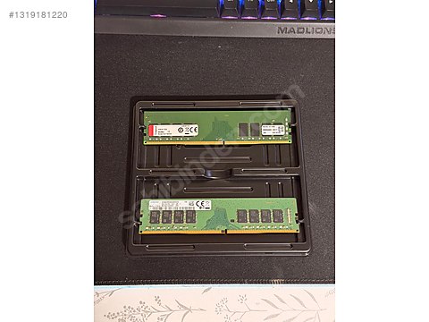 09. 各社DDR4　16GB　（8GB*2） 8X2 16GB DDR4 RAM sahibinden.comda - 1319181220