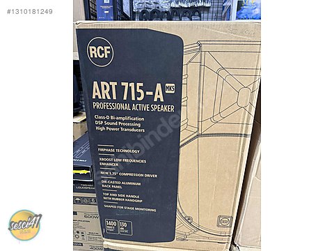 Sesci41'den Rcf 715 Mk5 Vade farksız 4 taksit sahibinden.comda