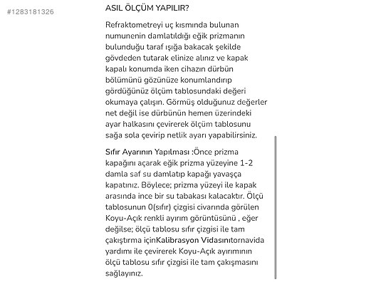 Used & Brand New Items / Electronics / Diagnostic & Test Devices / Refractometer