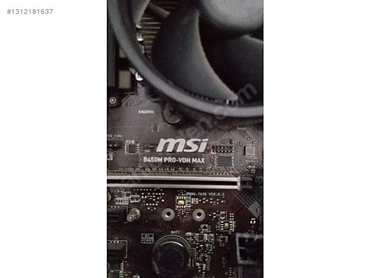Toplama / Ryzen 5 5600 - GTX 1060 3GB - 16 GB RAM - 250GB SATA SSD