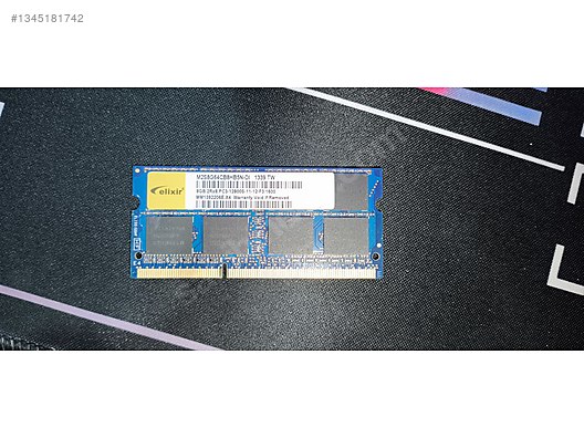 Elixir 8 GB DDR3 Ram 1600 MHz sahibinden.comda - 1345181742