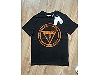 GUESS Eightyone 1203 Limited Edition Black T-shirt. L BEDEN