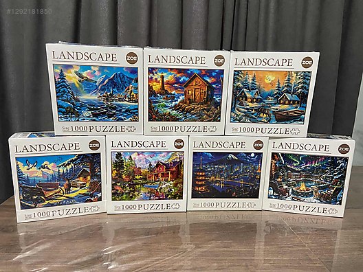 Sıfır Zoe Puzzle Puzzle - Puzzle 1000lik kapalı kutu - 1292181850