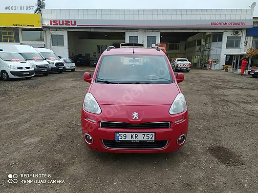 Peugeot Partner 1 6 Hdi Active Akca Otomotiv Tekirdag 2013 Peugeot Partner Tepee 1 6 Hdi Active Sahibinden Comda 883181857