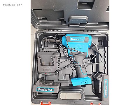 ROCOL RL860 ŞARJLI SOMUN VE PERÇİN MAKİNESİ - Sıfır Havalı Perçin ...