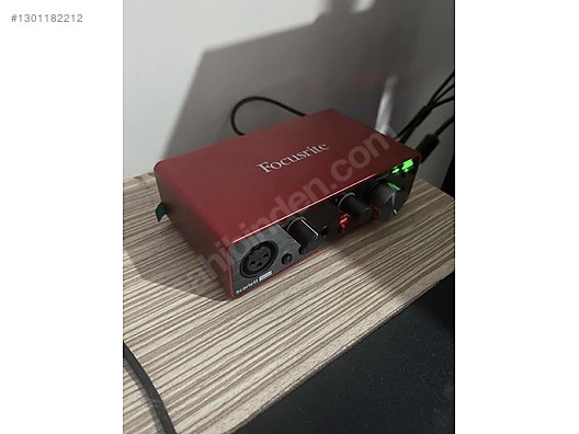 Focusrite scarlett solo gen3 sahibinden.comda - 1301182212