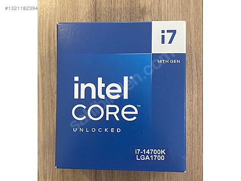 Intel i7-14700K 20 Çekirdek İşlemci sahibinden.comda - 1321182394