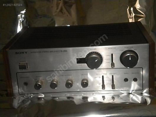 Sony / SONY AMFİ TA 2650 ENTEGRE ŞAPKA TRANSİSTÖRLÜ 4X43W 1976