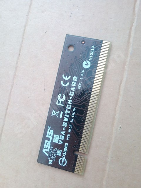 asus vga switch kart