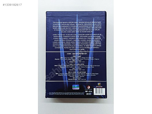 X-Men Trilogy Box Set DVD Film ( 3 Film Set ) - Yabancı DVD