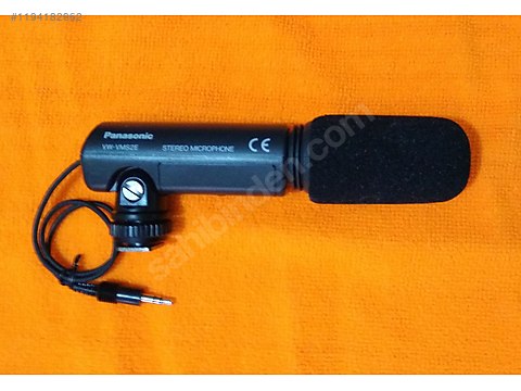 Mikrofon / PANASONIC VW-VMS2E STEREOAKTİF SHUTGUN PRO MİKROFON