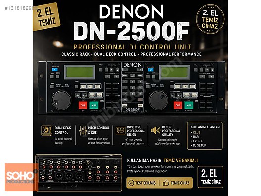 Denon 2500 F Temiz CD player sahibinden.comda - 1318182963