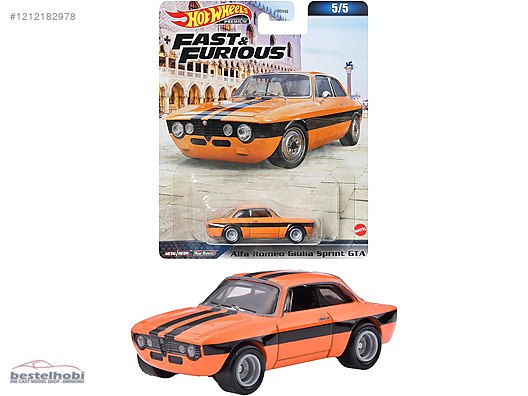 ALFA ROMEO GIULIA SPRINT GTA HOTWHEELS PREMIUM bestelhobi at sahibinden 1212182978