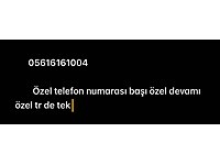 Özel telefon numarası