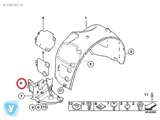 BMW Z4 E85 E86 DAVLUMBAZ ÖNÜ OEM:51717168995/51717168996 - İlan ve