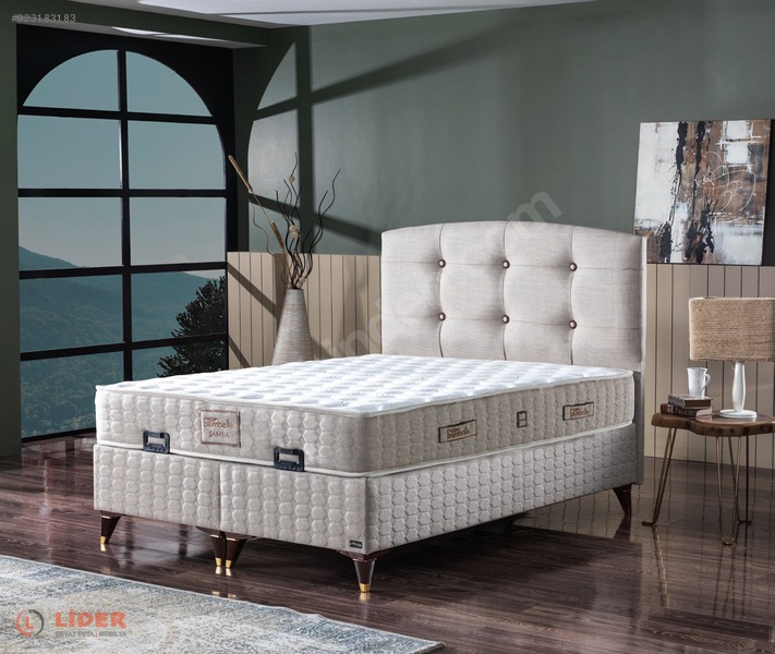 Yatak / BAMBELLA SAMBA 150X200 YATAK BAZA BAŞLIK SET