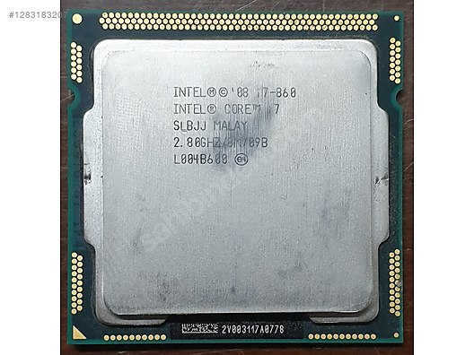 Intel Core i7-860 Processor (8M Cache, 2.80 GHz) - İşlemci ve Tüm Masaüstü Bilgisayar Parçaları sahibinden.com'da