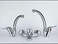 Üçlü batarya takım beyaz su marka