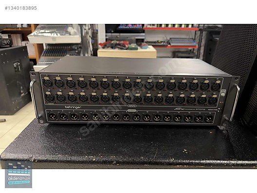 BEHRINGER S32 / I/O 32 Kanal Stage Box 2. EL AKDENİZ MÜZİKTEN