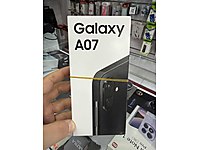SAMSUNG A07 128GB SIFIR KAPALI KUTU