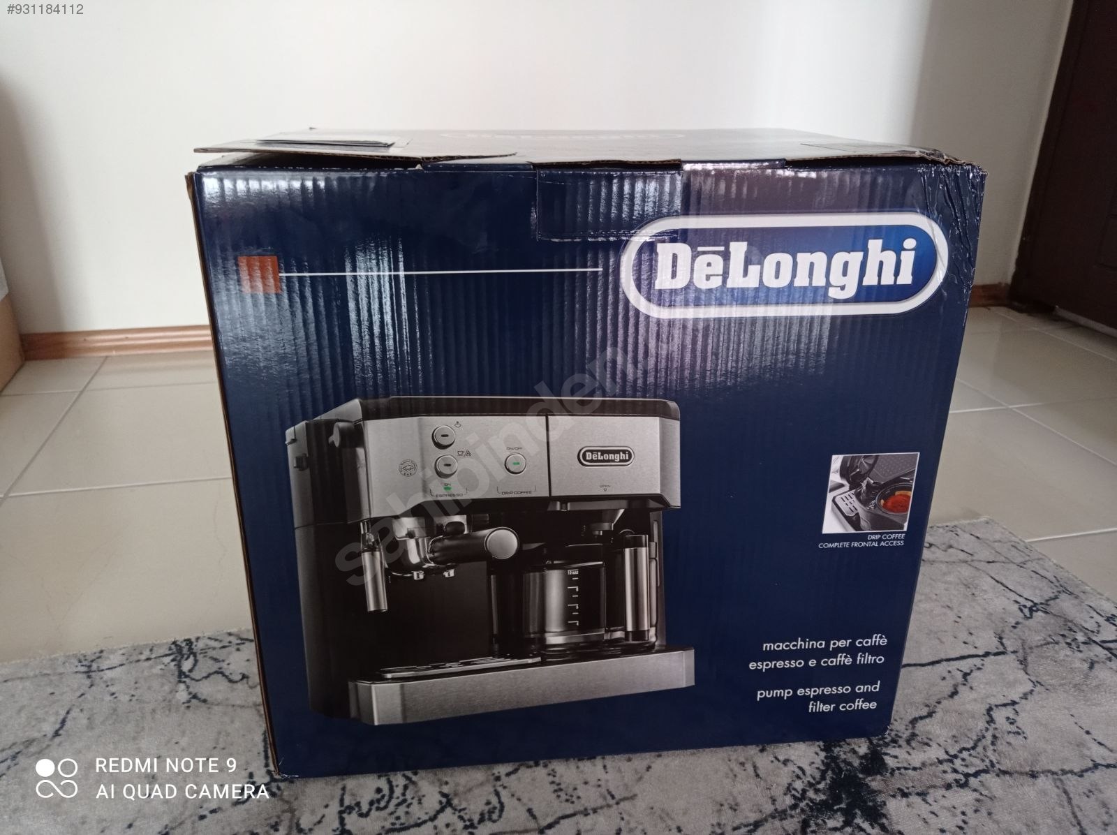 Delonghi Bco42 Combi Barista Tipi Kahve Makinası Delonghi Kahve