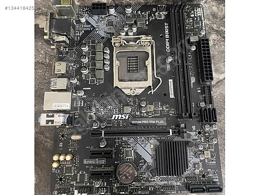 Intel Core i5-8400 İşlemci + MSI H310M PRO-VDH PLUS Anakart Seti