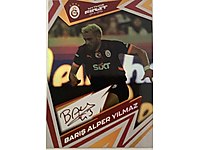 YILMAZ ve KUTLU imzalı Galatasaray lisanslı futbol kartı