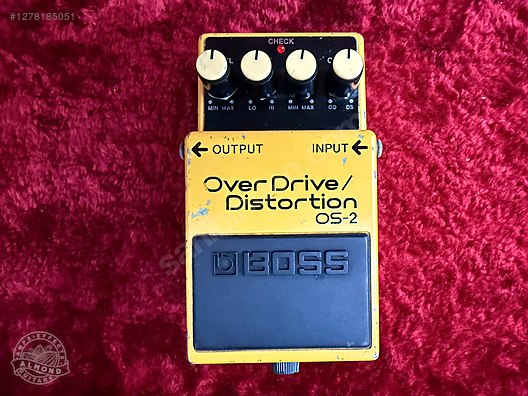 Boss OS-2 OverDrive-Distortion - Efekt Pedalı ve Diğer Enstrüman