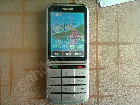 Nokia C3-01 Cep Telefonu.İkinci el,kayıtlı,Sorunsuz-Kusursuz