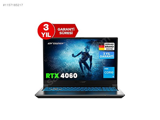 Erazer Oyuncu Laptop