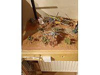 1/144 ölçekli Diorama