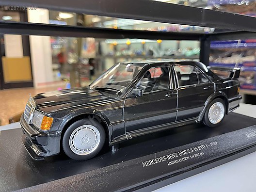 1:18 Minichamps Mercedes Benz 190E 2.5-16. EVO 1 1989 on