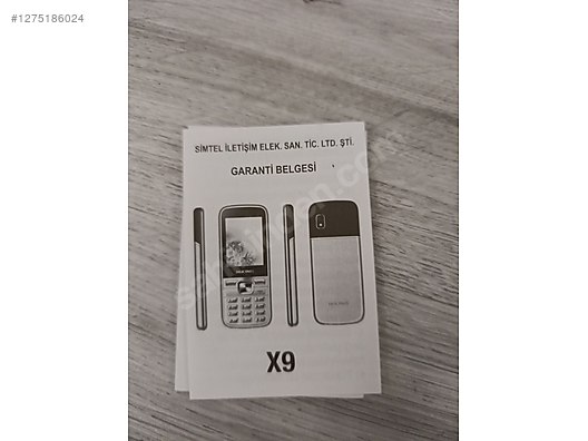 İkinci El 4 GB Hiking X9 Native (Diğer) Cep Telefonu